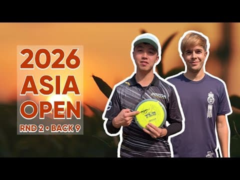 2026 Asia Open • Round 2 • Back 9 • Calvin Heimburg • Jacky Chen • Terry Tang • Nils Julian Loberg