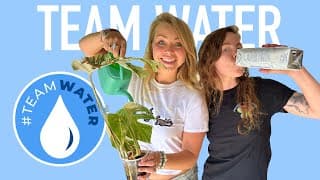 We Tracked Every Drop Of Water We Used In 24 Hours! - #teamwater Challenge - Hailee And Kendra