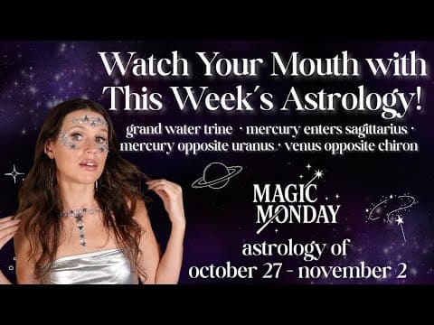 Blunt Truths Revealed & Big Growth Incoming: Mercury Enters Sagittarius, Mars Trine Jupiter + Saturn