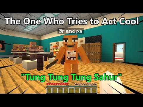 Types Of Grandparents Portrayed By Minecraft #2