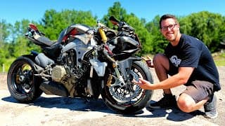 Will It Start? Can I Get My Salvage Ducati V4 Running Again? (pt. 2)