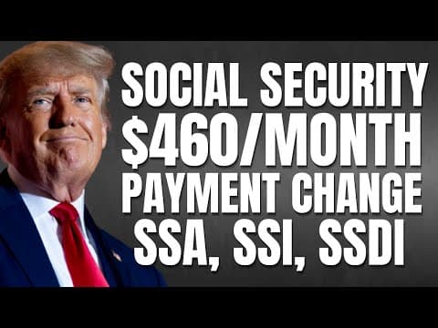 $460 Per Month Change In Social Security Payments | Ssa, Ssi, Ssdi Payments