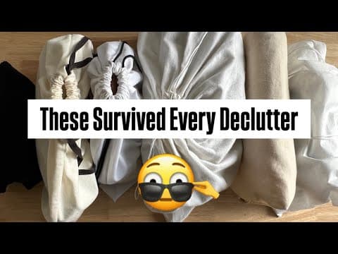10 Bags That Survived Every Declutter!