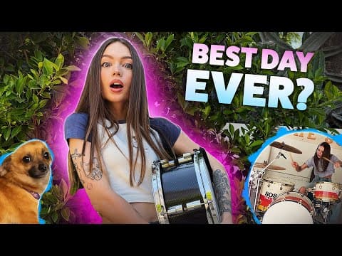 This Day Was Insane - One Day With Me Vlog - Pop-punk Video Shooting, Dog Shelter And Metal Show