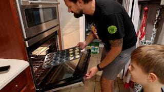 Best Brunch At Disney Springs, Easy Free Kids Activities At Home & Making Banana Bread! | Home Vlog