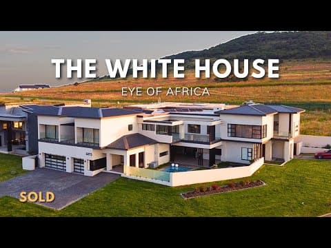 Touring "the White House" In Eye Of Africa Estate | Johannesburg Mansion Home Tour