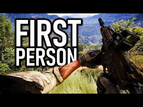 Ubisoft Confirms Next Ghost Recon Is First Person!
