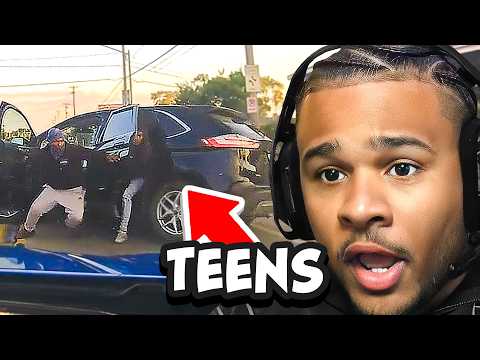 23 Cops Vs 2 Teens..