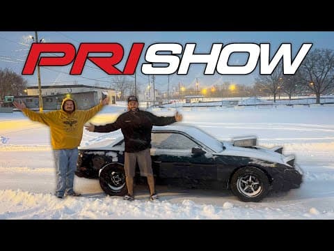 Jackstand And I Head To Indy!!! It Was Literally Freezing!!