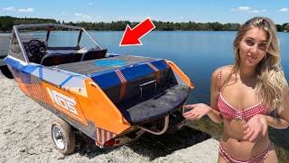 I Bought Cleetus Mcfarland’s Mini Jet Boat And Rebuilt It... Sink Or Float?