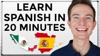 Learn Spanish In 20 Minutes: Best Everyday Words & Phrases!