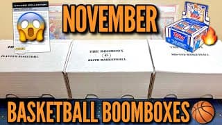 We Got The Auto Mojo!!! 😱🔥 November's Elite, Platinum, & Mid-end Basketball Boomboxes