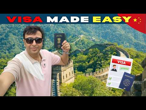 China Tourist Visa Made Easy! ✅ Full Application Process For Indians