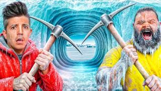 World’s Strongest Man Vs 1,000 Layers Of Ice!