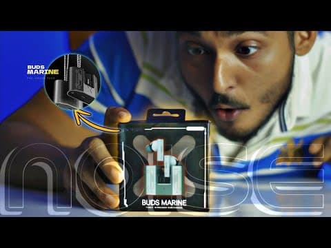 Noise Buds Marine Unboxing | 35 Hrs Playback, 32db Anc , Low Latency ⚡