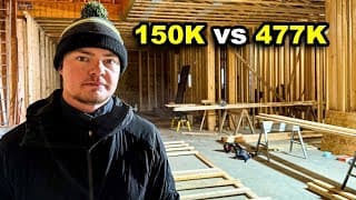 My $7,000 Mansion Finally Has A Roof...and A Massive Heating Problem...