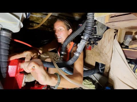 Blown Impeller On My Beta Marine 43 Right After Splashing The Boat 😱