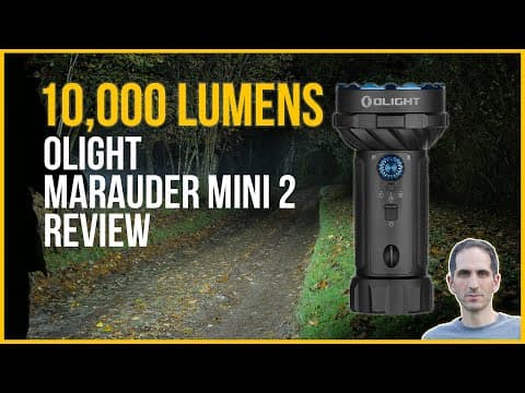 The Most Capable Compact Torch? Olight Marauder Mini 2 Full Review