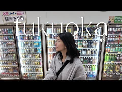 Traveling On A Budget 〈fukuoka Ep. 1〉