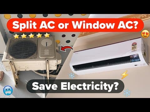 Which Ac Consumes Less Electricity: Split Ac Or Window Ac?