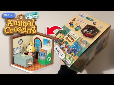 Animal Crossing Happy Room Worth It? (complete Unboxing)