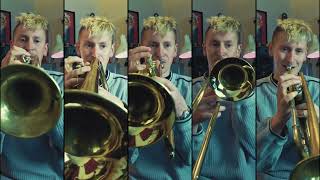 The Zutons X Mark Ronson & Amy Winehouse - Valerie Arranged For Brass Quintet With Sheet Music
