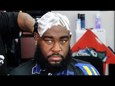 🔥wow🔥 Gentlemen Bald Head Shave/ Faded Beard/ Haircut Tutorial/ One Blade Lthr Machine