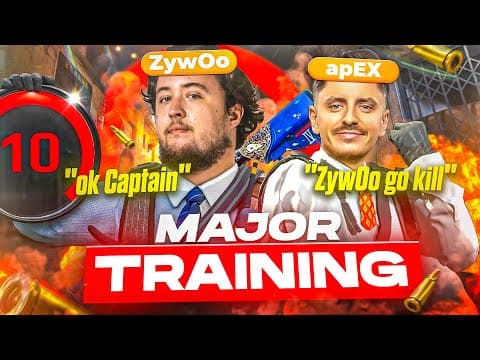 Zywoo Carrying Apex Before The Major ?!! (+voicecomms)