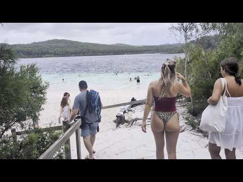 Lake Mckenzie - One Of The Best Swimming Beaches In The World!