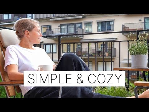Cozy Summer In The City I Simple Living