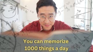 My System For Memorizing Everything Instantly.