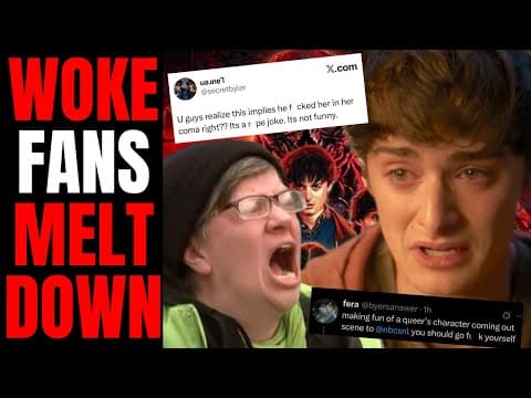 Woke Stranger Things Fans Meltdown Over Snl Skit Mocking Gay Scene And Conformity Gate