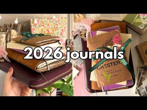 I'm Changing How I Use My Junk Journals (2026 Journal Ecosystem)
