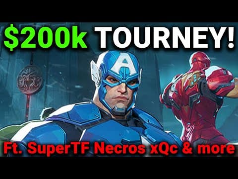 I'm In A $200k Marvel Rivals Tournament!!! Come Help Me Win 🫡