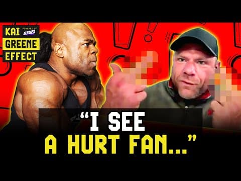 Kai Greene's Final Response To Justin Compton | Kai Greene Effect