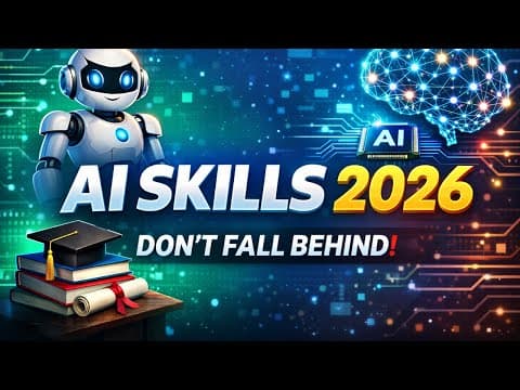 Top Ai Skills To Learn In 2026 (beyond Chatgpt Prompts)