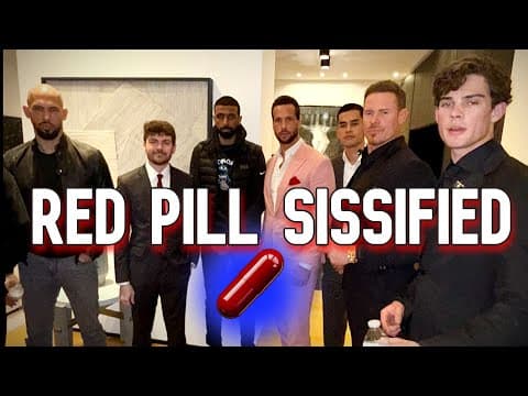 The Red Pill Is Teaching Men To Act Like Women