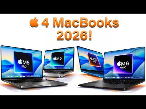 Every Macbook Coming In 2026 - They're Insane!