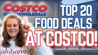 Costco’s Top 20 Best Foods Right Now! + Discounted Membership! #costco #groceryhaul #homemadesimple