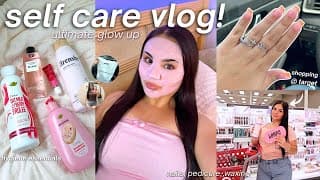 Ultimate Self Care Vlog! 🫧 Nails, Glow Up, Beauty Appointments & Hygiene Shopping At Target