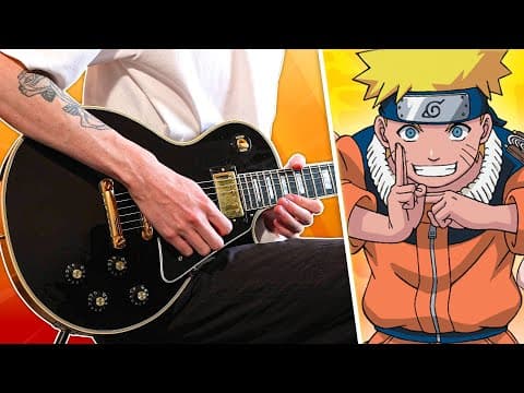 Naruto Shippuden Opening 13 - "not Even Sudden Rain Can Defeat Me" | Guitar Cover