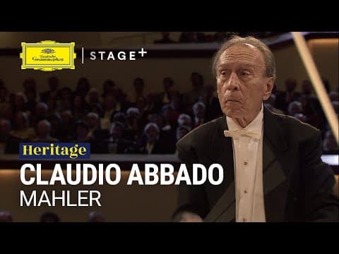 Claudio Abbado - Mahler: Symphony No. 10 (ed. Deryck Cooke): I. Adagio: A. Andante