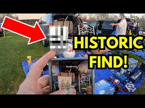 Woman Finds A Piece Of History At The Flea Market