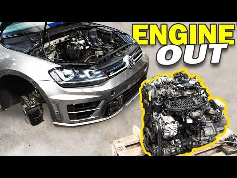 How To Take An Engine Out Of A Volkswagen