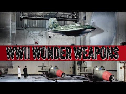 Wwii Nazi Wonder Weapons | Germany's Desperate Gambles, Failures And Defeat