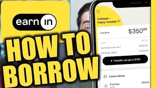 How To Borrow Money On Earnin App