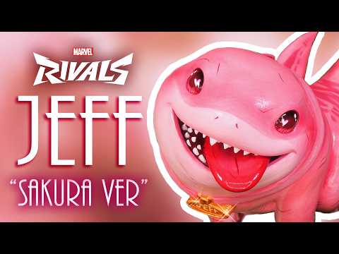 I Made A Custom Pink Jeff From Marvel Rivals  💕 🦈 🌸