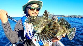 How This Fish Tastes Like Crab | Solo Boat Fishing