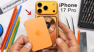 Iphone 17 Pro Teardown -- I Am Jealous