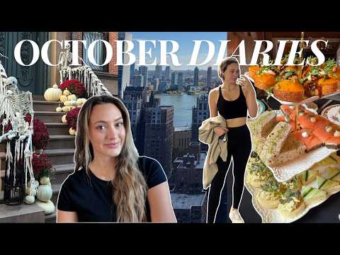 October Diaries  |  Pack & Prep For Nyc In The Fall 🍎 & Jumping Right Back Into My Routine!